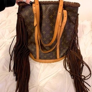Vintage Boho Bag French tote Louis Vuitton